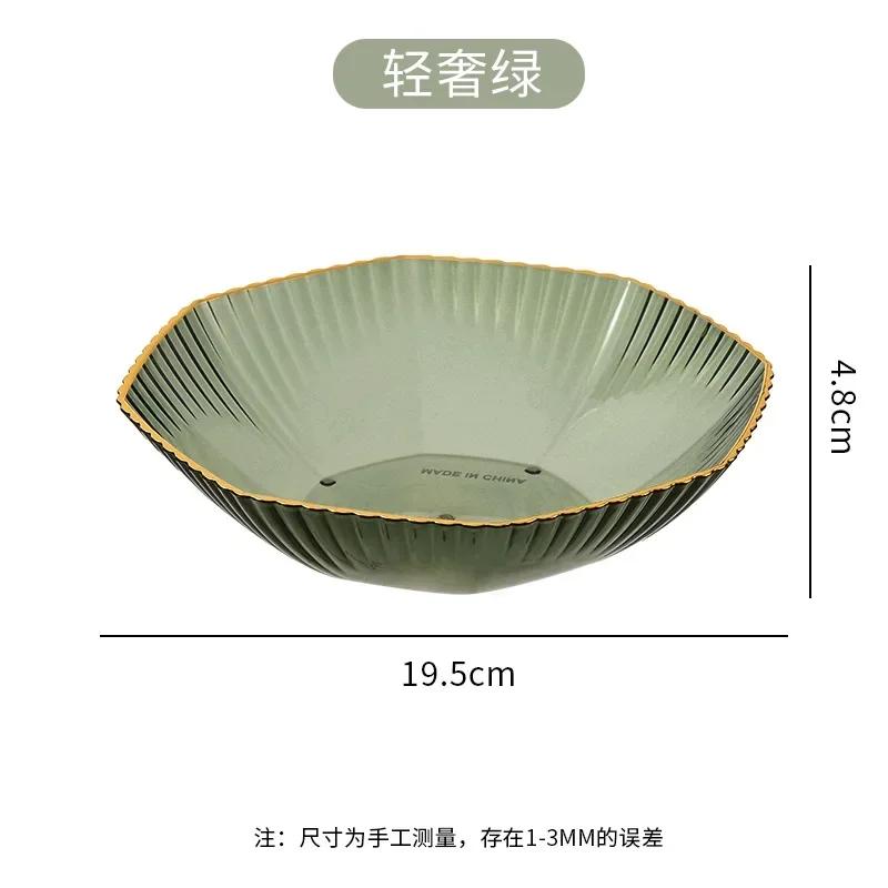 1ks Talíře na servírování Talíře Nádobí PET Dělené nádobí Svačina Svačina Stojan na dort Mísa Jídlo Ovocné talíře Sada Nádobí