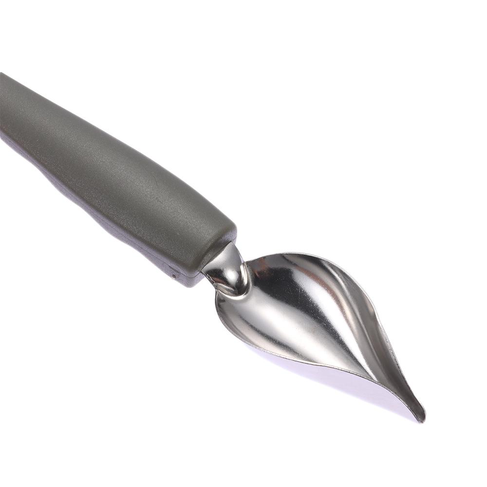 5 Pcs Silver Culinary Drawing Decorating Spoon Set  for Decorating Plate/Cake/Coffee/Pastry