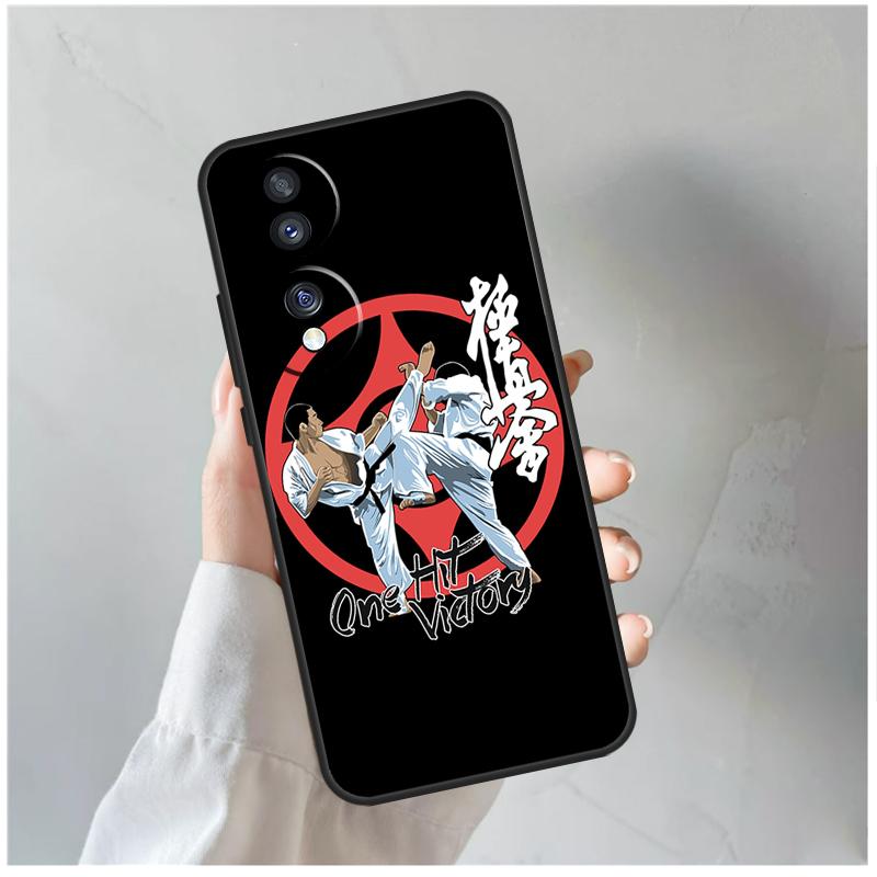 Kyokushin Karate Symbol Phone Case For Honor X8b X9b X8 X9 X6a X7a X8a X9a Honor Magic 6 Pro 5 Lite 50 70 90 Cover