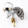 2" 52MM Mechanical 40-120℃/100-250℉ Water Temp Gauge 12V Water Temperature Gauge Car Meter with Sensor NPT 1/2