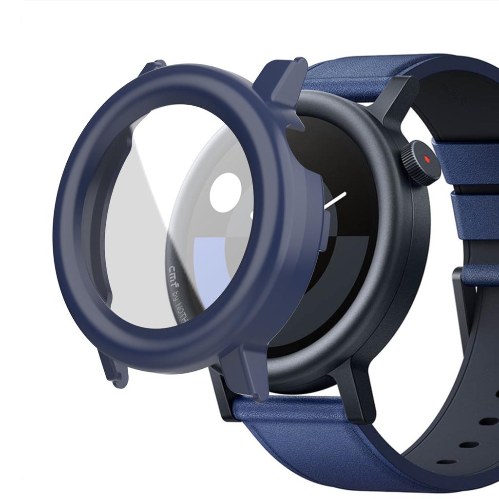 Tempered Glass+PC Case For Nothing CMF Watch Pro 2 Screen Protector All-around Protective Frame For  CMF Watch Pro 2 Cover Shell