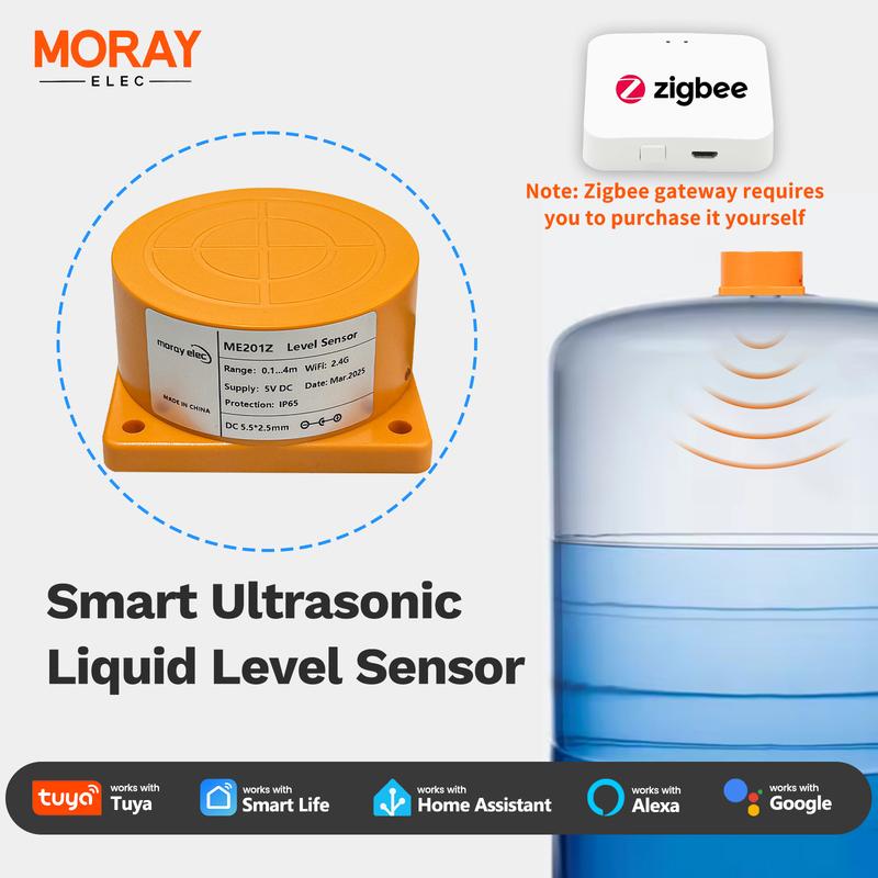 MORAY ME201WZ ZigBee Ūdens Tvertnes