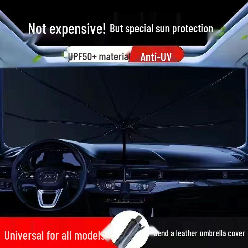 Front Windshield Sunshade: Heat-Insulating Summer Protection for Cars