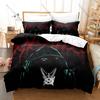 Cool Graphic Ken Carson Playboi Carti Opium Label Rage Rap Bedding Set Duvet Cover With 2 Pillowcases Teen Eboy Goth Bedroom Dec