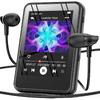 MP3 Player with Bluetooth, Full Touch Screen Music Player with Speaker and Micro SD Card Slot, 64GB Audio Player, FM Radio, Voice Recorder,