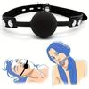 Soft Silicone Gagged Ball Sex Toy Gagged BDSM Bondage Mouth Ball Couple Adult Sex Accessories