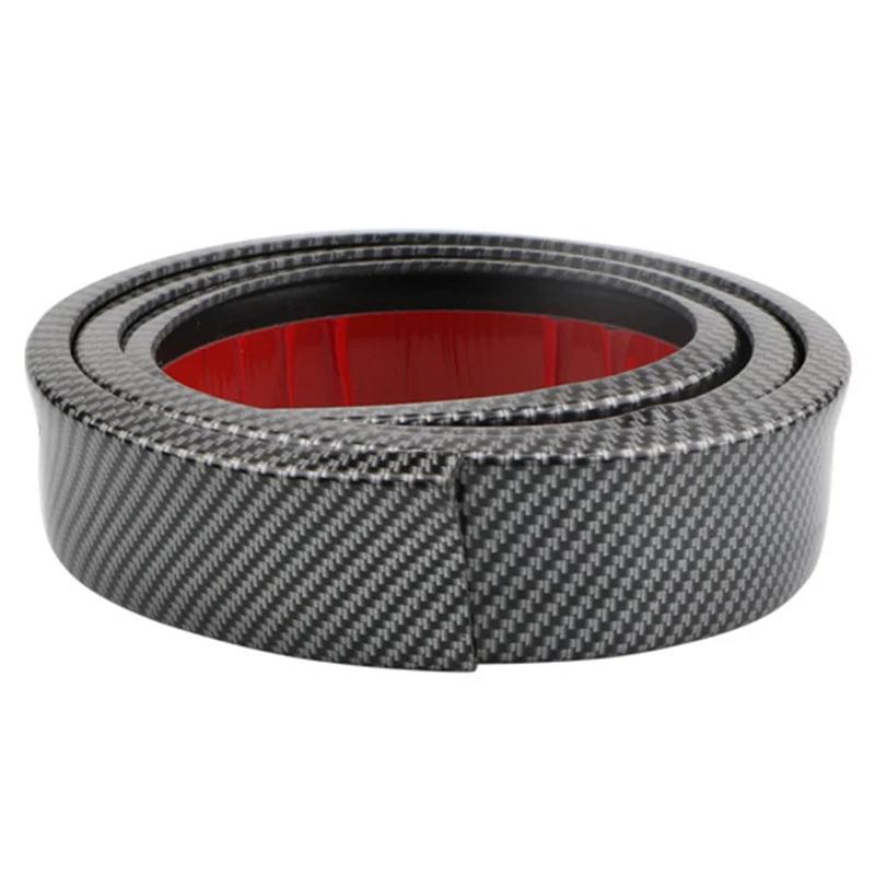 4.5cm Width Car Wheel Eyebrow Anti-Collision PVC Strip Wheel Arch Fender Trim Sticker,1.5m A