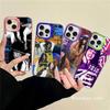 Custodia per Telefono Colorata Pop Singer B-Billie Per IPhone 17 16 15 14 13 12 11 Pro Max Plus Copertura Opaca