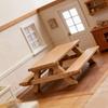 Dollhouse Ornament, Miniature Decorative Picnic Table, Realistic Detailed Models Furniture for Scene Layout Photo Props