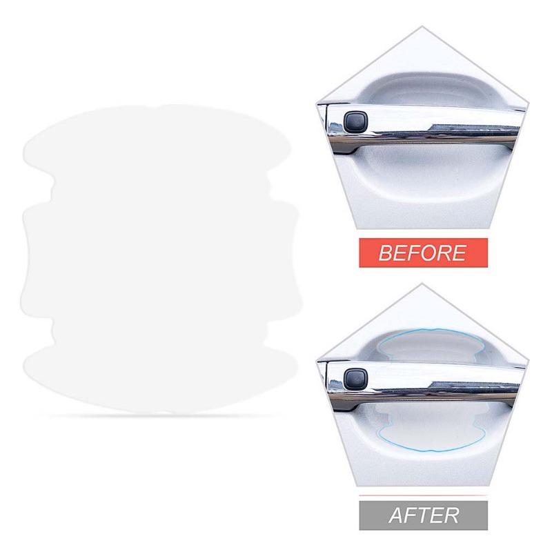 Autotürgriff Transparenter Schutzaufkleber Autotürschale Kratz- und kollisionssicherer unsichtbarer Schutzfolienaufkleber