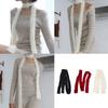 Women Skinny Scarf Knit Thin Knit Belt Long Tie Scarf Bag Handle Wrap Choker Elegant Scarf Decoration