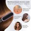 Multi-Functional Haircare Styler Comb Ptc Heating Steam Flat Iron Hair Protection Anti-Static Design Hair Straightener Comb
