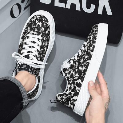 Men's Shoes New Harajuku Board Shoes Student Versatile Sports and Leisure Shoes Youth Canvas Shoes