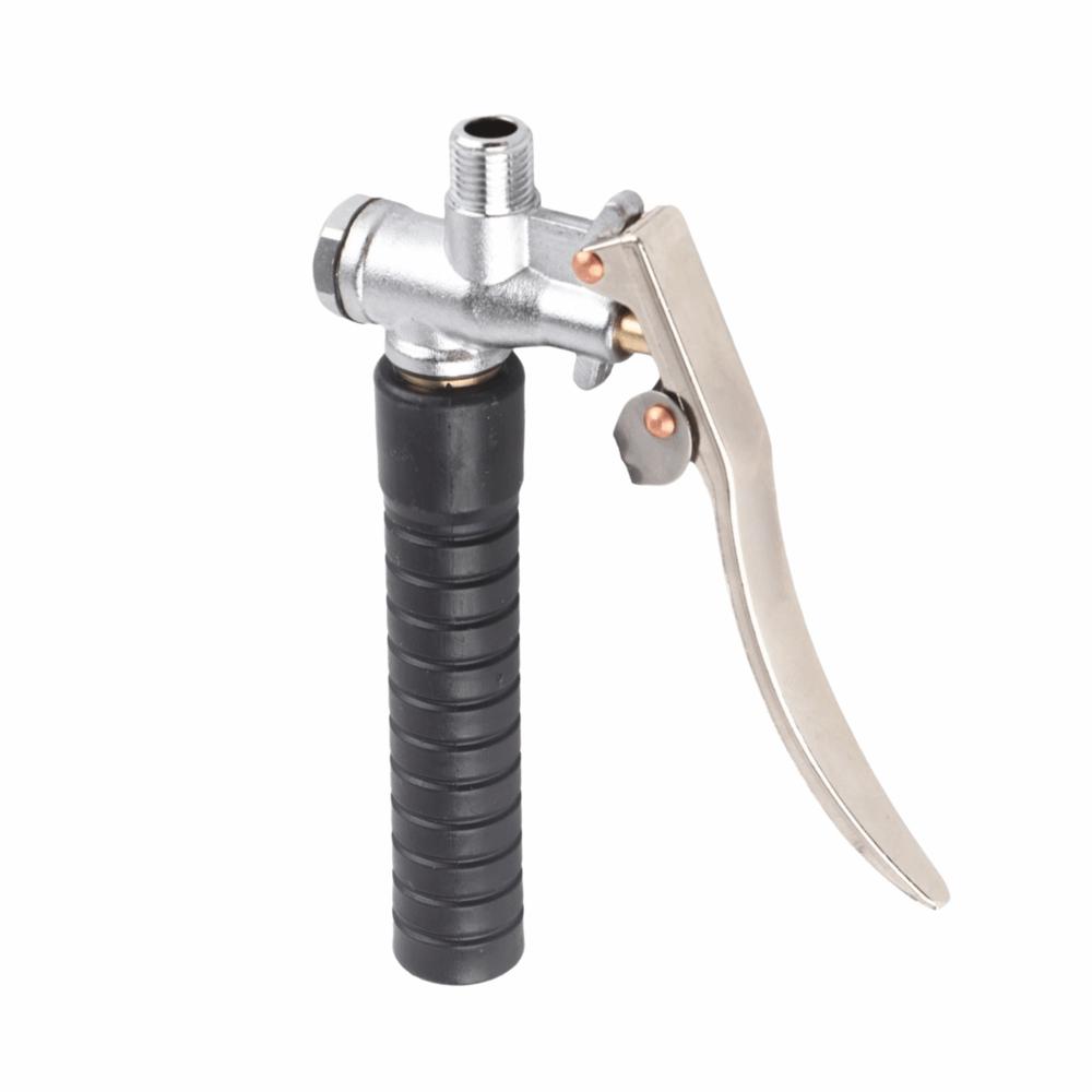 Non-Slip Ergonomic Grip Sprayer Handle Stainless Steel Sprayer Trigger Spraying Handle  Field Work G1/4 Thread Size