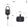 DOD Smartphone Pita Reel Fishing Carabiner Anti-Fall FG1-169-BK
