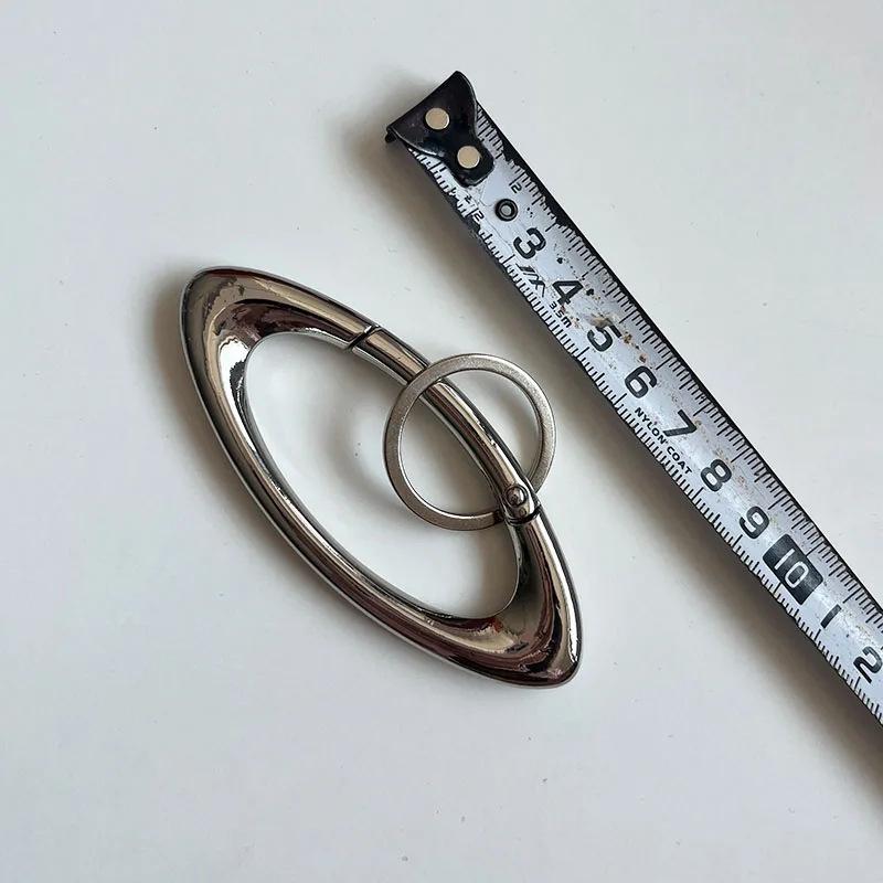 Zinc Alloy Bag Charm Trinkets Keychain Cross Carabiner Keychain Camping Hiking Outdoor Climber Waist Pendant Accessories Gift