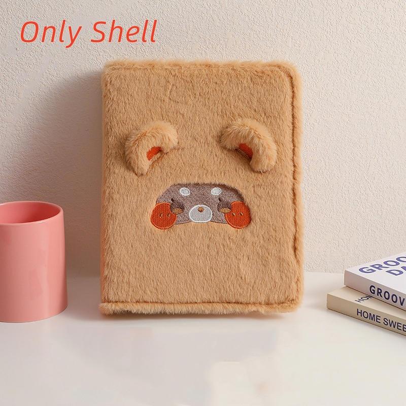 A5 Binder Photocard Holder Cute Plush Dog Cat Photo Album Kpop Idol Photocards Collect Book Student School Notebook Stationery