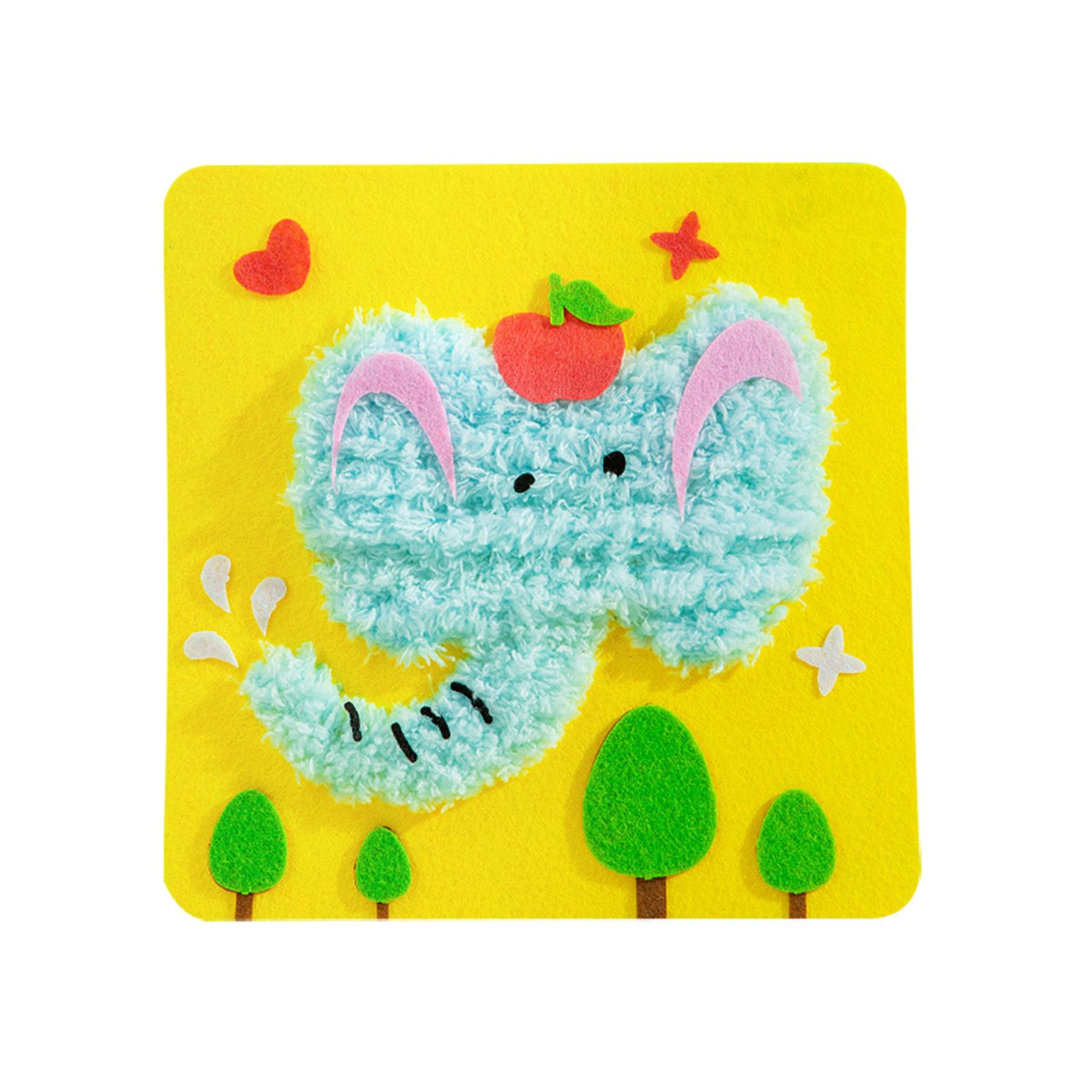 

Набор для рождественской вышивки своими руками, Рождественский набор для рукоделия своими руками, Милый питомец, декоративный швейный проект, Детский набор для творчества One Size