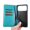 For iPhone 17 Pro Case RFID Blocking PU Leather Phone Wallet Cover