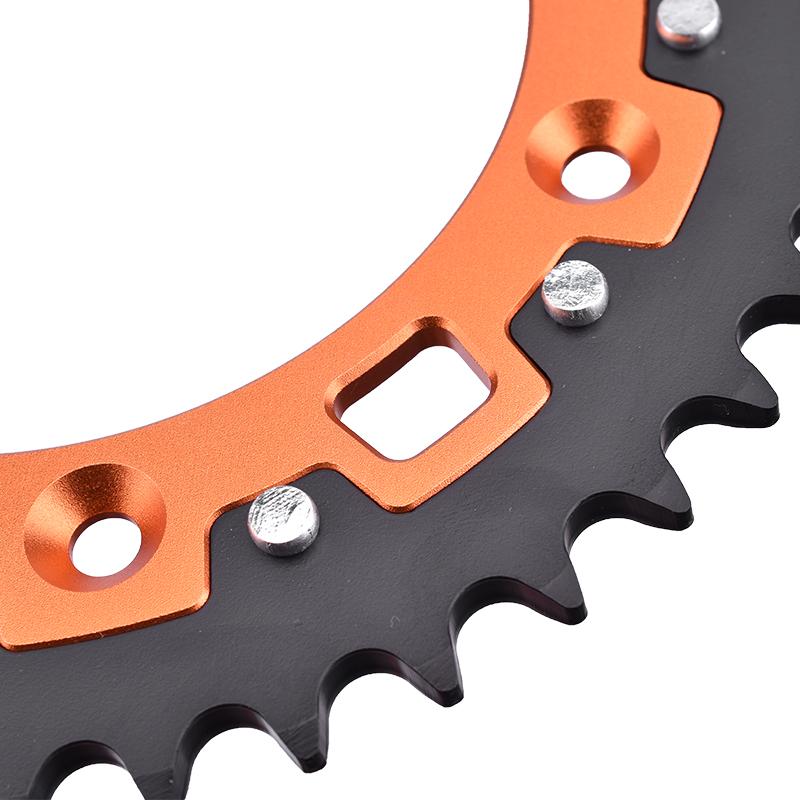 520 13T/14T/15T Front 40T/42T/45T/48T/52T Rear Sprocket For KT/M 350 400 450 500 525 530 EXC SX MX MXC XC XCW SXF XCF RR SMR SXS
