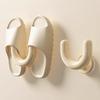 Punch-Free Wall-Mounted Suction Cup Shoe Rack for Bathroom