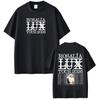 Sängerin Rosalía LUX Album Tour 2026 Druck T-Shirt Herren Damen Mode Baumwoll T-Shirts Oversized Hip-Hop Lässig Ästhetische T-Shirts