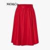 MO&Co. A-Line High-Waist Midi Skirt