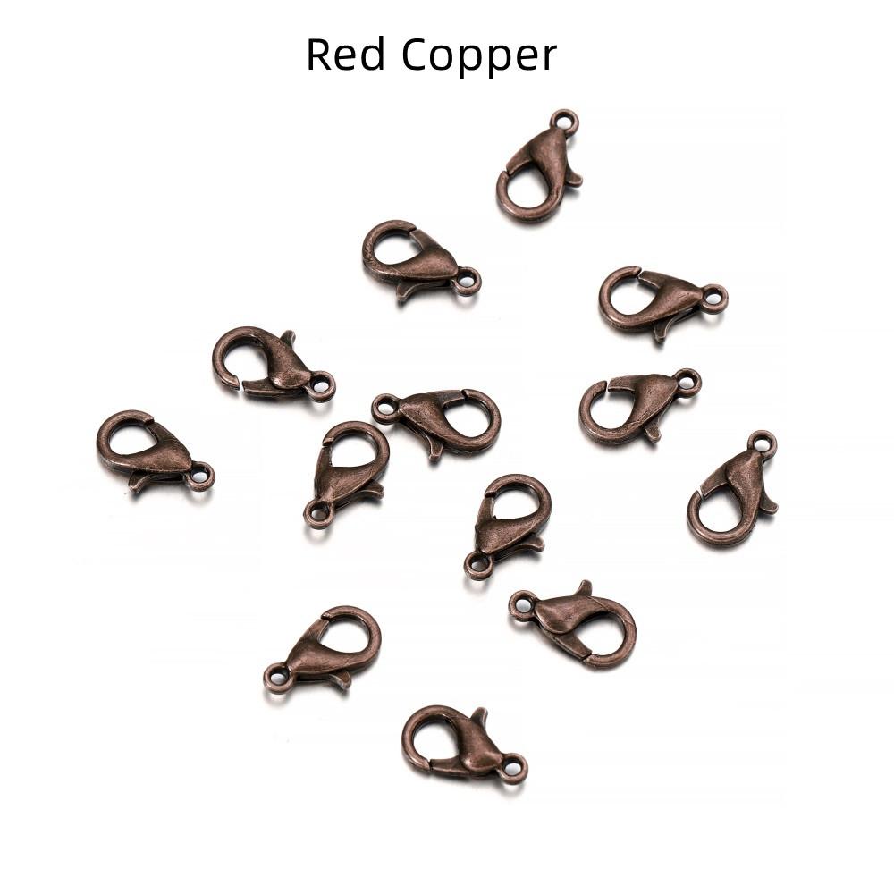 50pcs/lot Jewelry Findings Alloy Lobster Clasp Hooks For Jewelry Making Necklace Bracelet Chain DIY Supplies Accessories