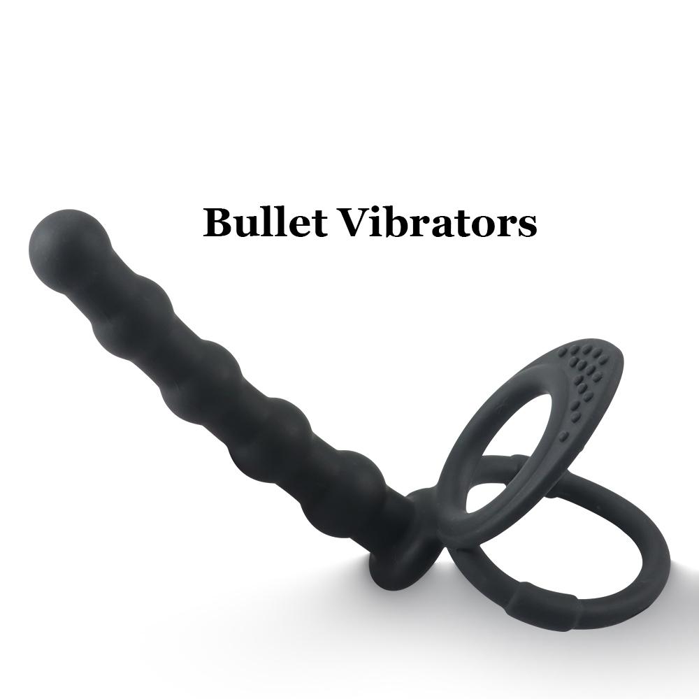 Double Penetration Anal Plug Dildo Butt Plug Vibrator For Men Strap On Penis Massage Vagina Plugs Adult Sex Toys For Couples 18+