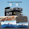 Brushless Motor Drone with Camera for Adults 4K UHD Long Range FPV Video,5G Transmission,120°FOV 90°Adjustable Lens,2Batteries,Carrying
