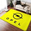 German Lightning Bolt Compact Car Vehicle Thickened Absorbent Non-Slip Floor Mat Bedroom Living Room Door Mat Flannel Rug