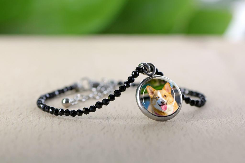 Akita, Akita Inu – Bracelet with your photo handmade, unique jewelry – Design 08 | Art-Dog