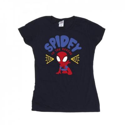 Dámské/dámské tričko Spidey a jeho úžasní přátelé Rescue Cotton T-Shirt