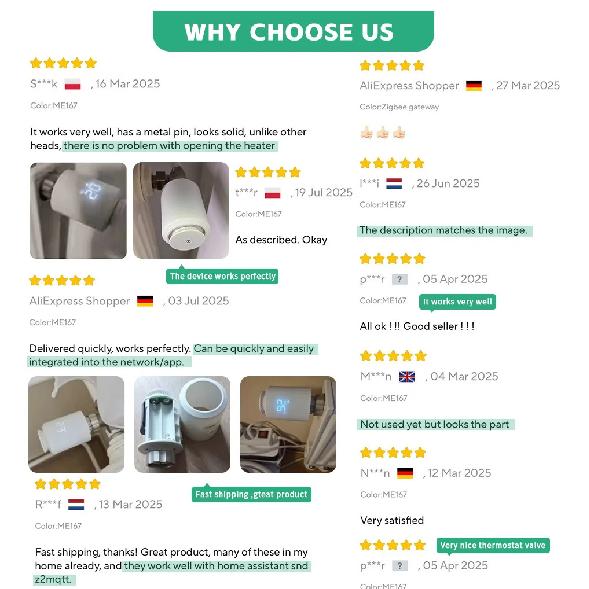 Tuya Smart ZigBee 3.0 TRV Radiator Actuator Valve Thermostatic Radiator Valve Temperature Controller Support Alexa Google Home