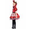 Halloween costume children's stage performance Queen of Hearts Alice in Wonderland Queen of Hearts tutu