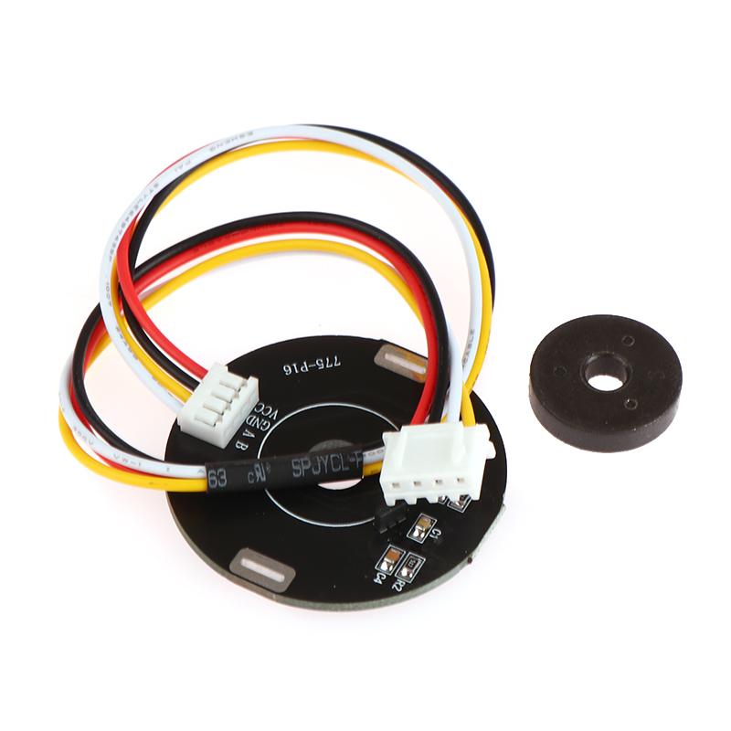 775-P16 codificator cu magnet cu sală dublă Placă de cod cu inducție magnetică Senzor de direcție viteză de rotație Utilizare la motor cu angrenaj 775 DC