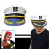 Breathable Embroidered Sailors Hat Adjustable Perfect For Costume Event Daily Wear