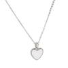 Trendy Simple Lace Small Love Necklace Women'S Light Luxury Design Heart-Shaped Pendant Collarbone Chain