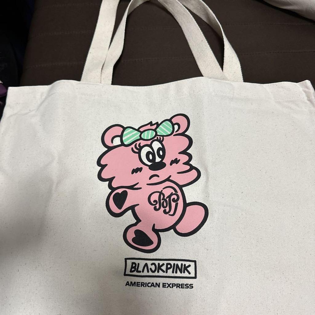 [USED] BLACKPINK VERDY Tote Bag BORN PINK Pop-Up