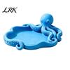 Octopus Shaped Jewelry Holder 3D Printed Tray, Ocean Animal Earrings Necklace Ring Small Accessory Dish Decorative Keys Trinkets Organizer Tray