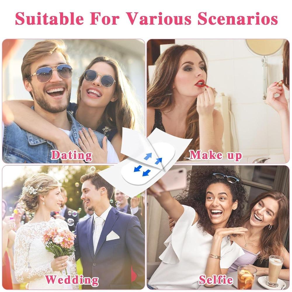 50pcs/100pcs Hot Waterproof Face Lift Tape Invisible Transparent Lifting Face Stickers Adhesive Tape Thin Face Patches Wrinkle