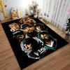 Tapis Graphique Légendes Hip-Hop adapté comme tapis antidérapant pour le salon ou le canapé de la chambre