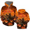 Halloween Men's Funny Sweatshirt Unisex 3d Printed Pumpkin Ghost Horror Print Hoodie Harajuku Fashion Pullover
