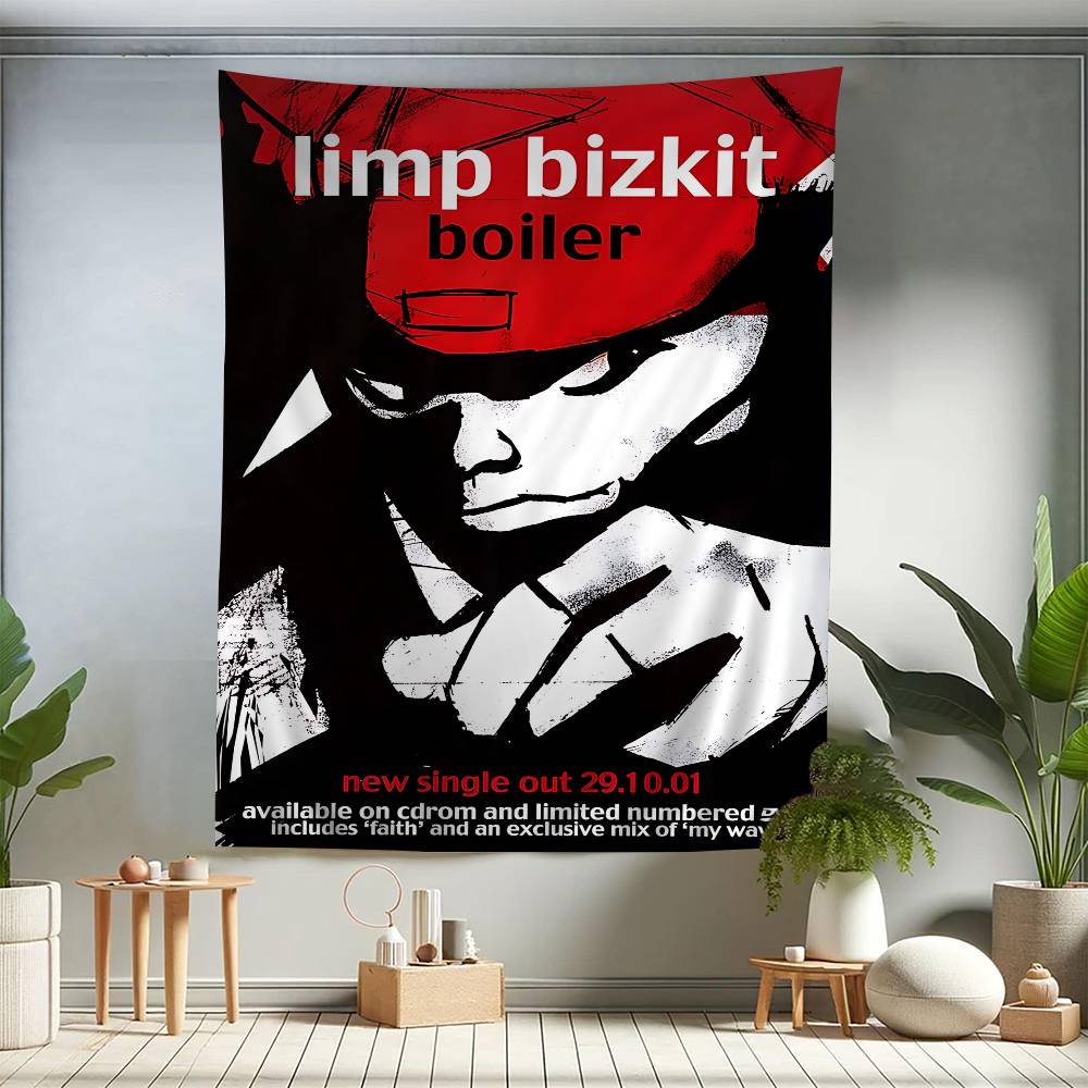 Arazzo Cartoon Limp Bizkit Arte Fantascienza Stanza Arredamento Casa Appeso a Parete Fogli