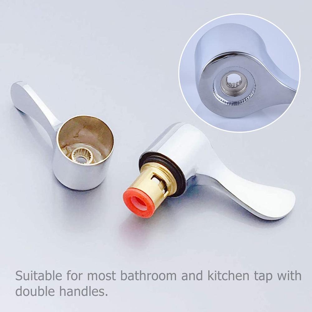 Tap Cartridge Tap Valve Set Tub Turn Cartridges Gland Washbasin 1/2\\\" Brass Ceramic Disc Faucet Accessories Kitchen Bathroom