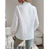 Women Long Sleeve Elegant Commuting Office Work Shirt Blouse Top