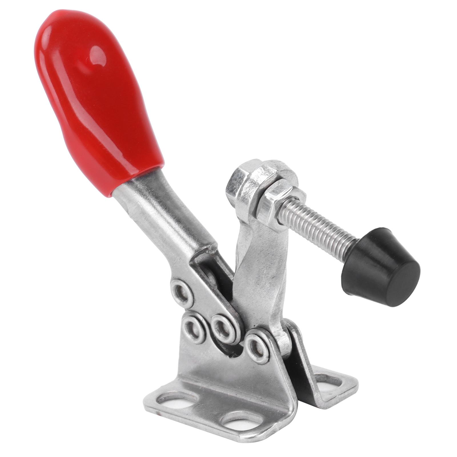 Быстрозажимной фиксатор Нержавеющая сталь Быстрозажимное приспособление Ручной инструмент 27кг 59.5фунтов HS CH GH‑201‑ASS