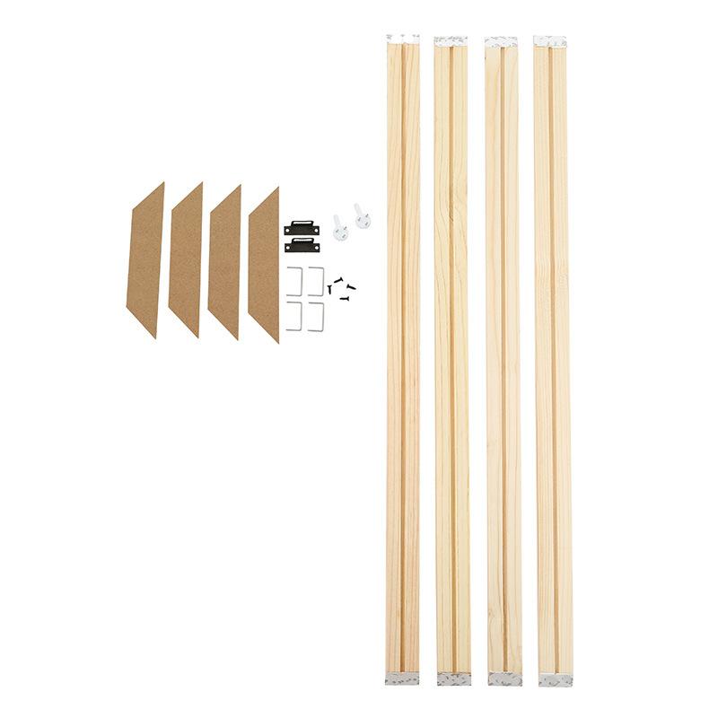 1pcs Oil Painting Decorative Art Digital Oil Painting Inner Frame DIY Assembly Kit DIY Wooden Frame with Detachable Inner Frame