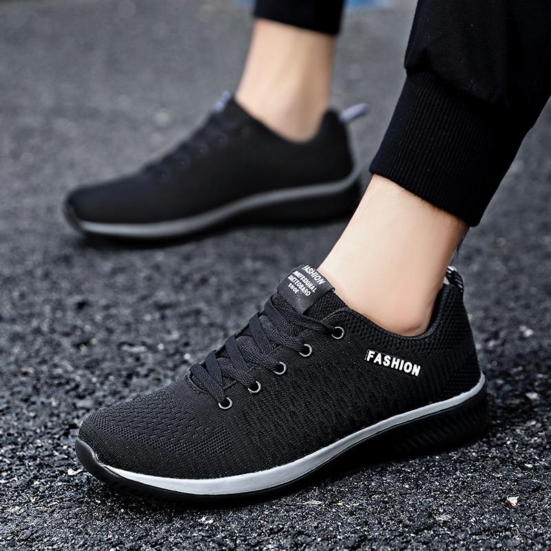 Sports Shoes Men's Shoes Mesh Shoes Lightweight and Breathable Sneakers Running Shoes Travel Shoes Anti-slip and Wear-resistant Single Shoes