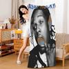 ASAP Rocky Rap Singer Beach Towel Cartoon Cute Summer Kids Large Bath Pool Beach Towel Microfiber Absorbent For Swimming Travel